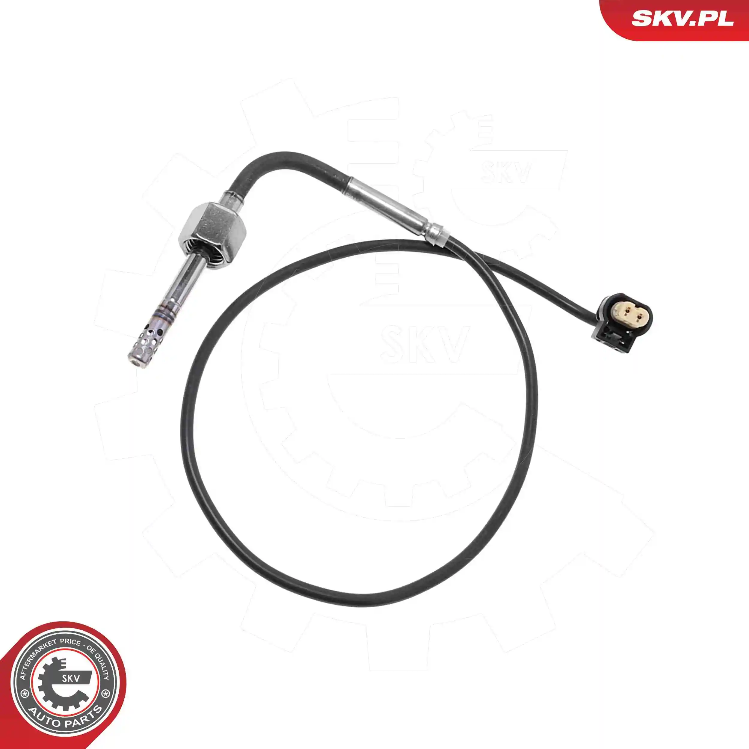 Sensor, exhaust gas temperature